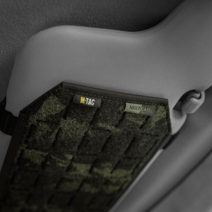 M-Tac велкро-панель на автомобільний сонцезахисний візор Elite Multicam Black