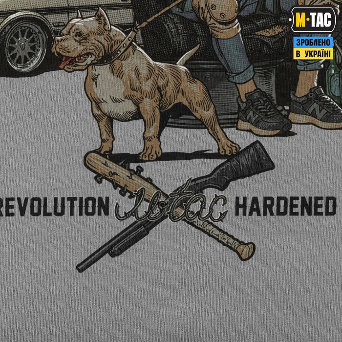 M-Tac футболка My Home is my Castle Oversize Light Grey