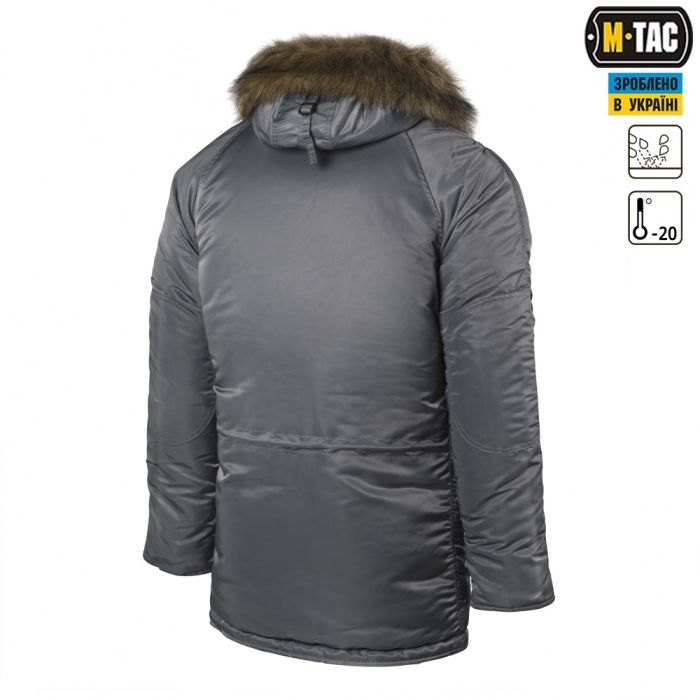 M-Tac парка N3B Зимове Сонце сіра