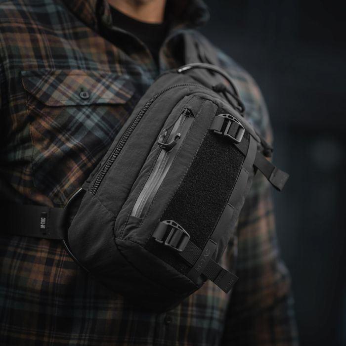 M-Tac сумка Sling Civilian Lite-NR Black