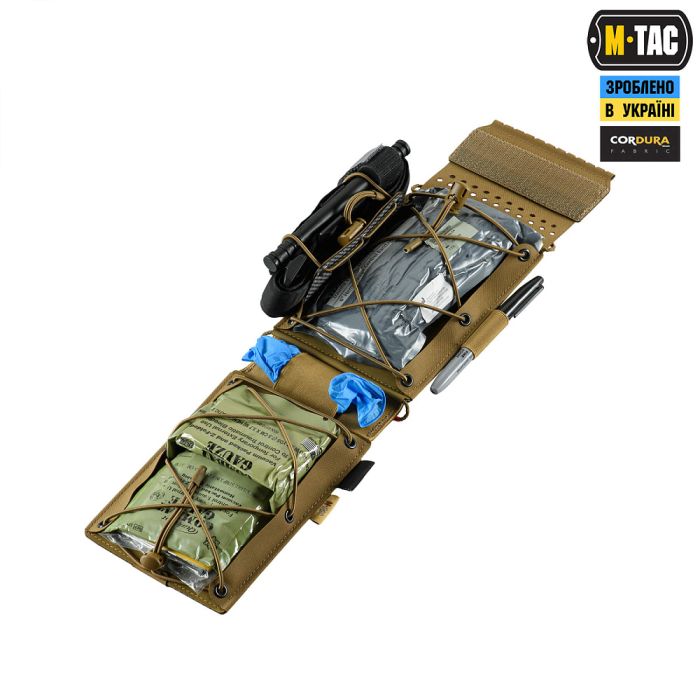 M-Tac Аптечка-вкладиш тактична індивідуальна IFAK Elite Coyote