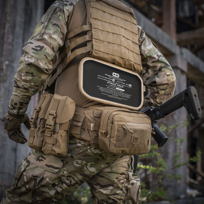 M-Tac захист попереку з балістичним пакетом 1 клас X-Large для Cuirass QRS Coyote