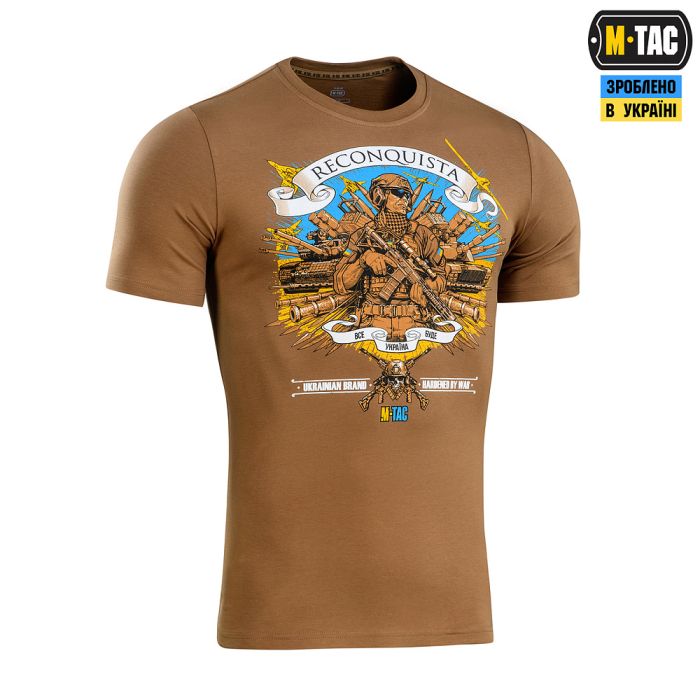 M-Tac футболка Reconquista Coyote Brown
