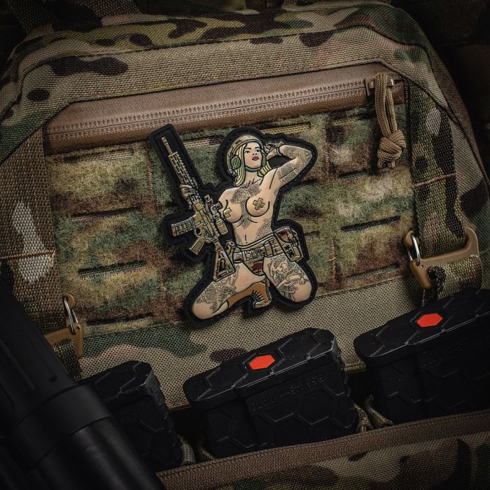M-Tac нашивка Tactical girl №1 Skandinavik PVC MC