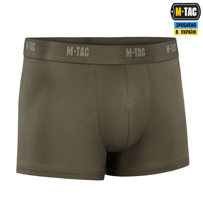 M-Tac труси Men Cotton Stretch Boxer Briefs Dark Olive