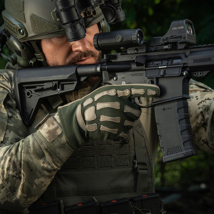 M-Tac рукавички Skeleton Nomex Olive/Coyote