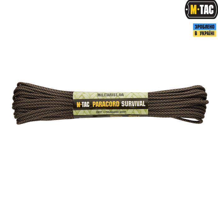 M-Tac паракорд Survival Coyote Diamond 15м