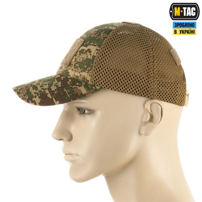 M-Tac бейсболка тактична з сіткою Rip-Stop NGU Camo