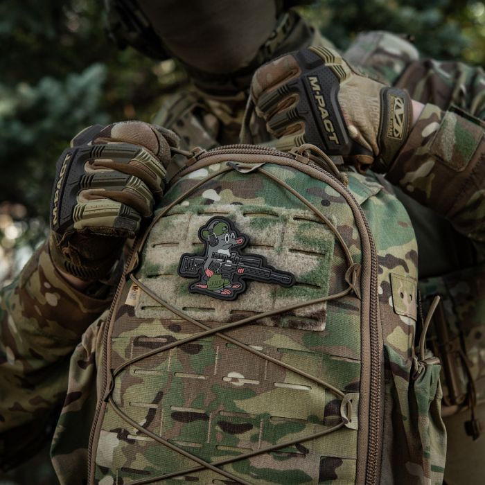 M-Tac нашивка Кріт (PVC)