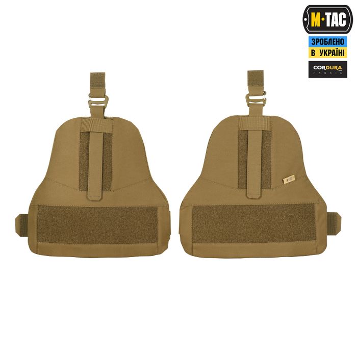 M-Tac плечовий захист з балістичними пакетами 1 клас для Cuirass QRS Coyote