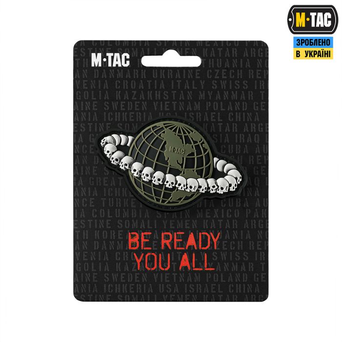 M-Tac нашивка Planet PVC Olive