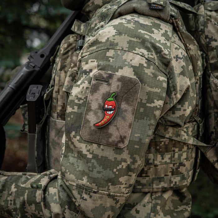 M-Tac нашивка Перчик 3D капітан (PVC)