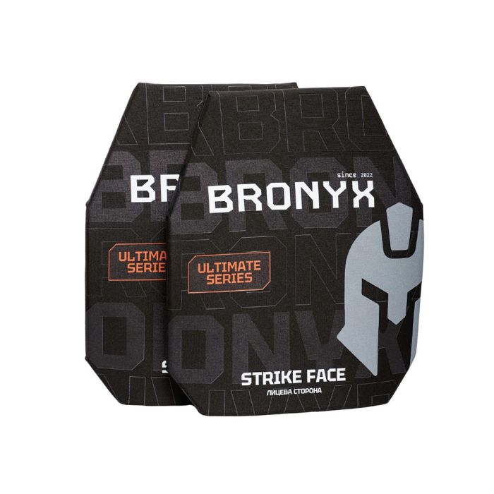 BRONYX комплект бронеплит (2 шт) Ultimate 3-го класу розмір M