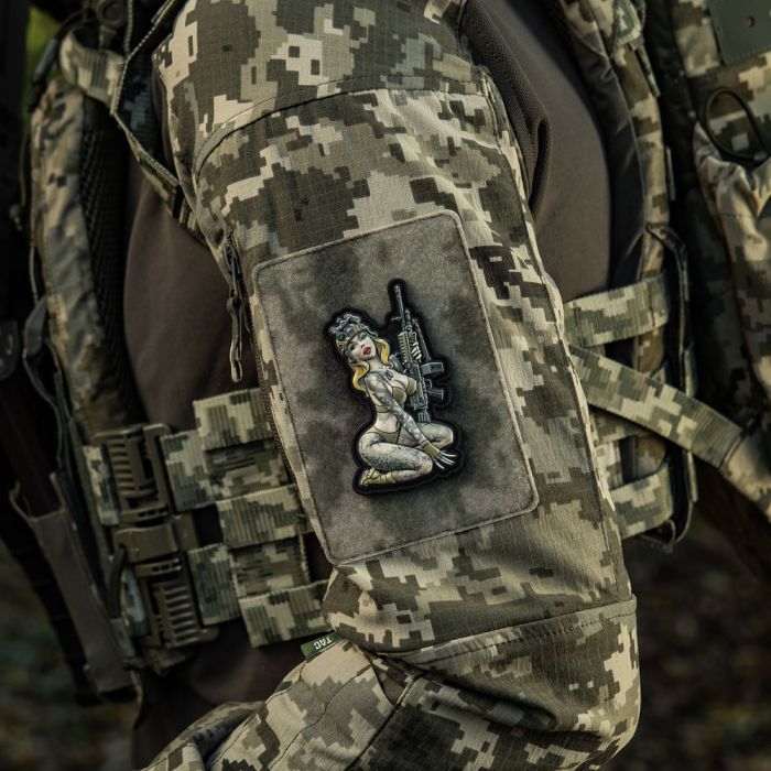 M-Tac нашивка Tactical girl №5 PVC Skandinavik