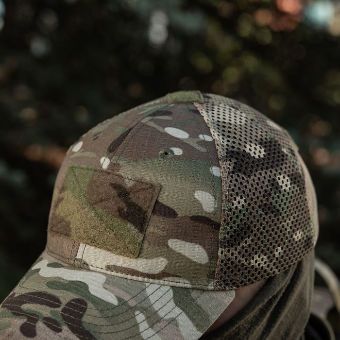 M-Tac бейсболка тактична з сіткою Азов NYCO Extreme Multicam