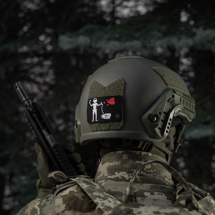 M-Tac нашивка прапор Чорна Борода зв'язківець Black