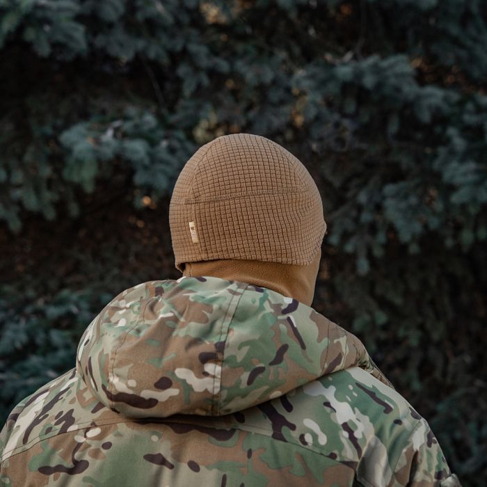 M-Tac шапка-підшоломник Gen.II фліс ріп-стоп Coyote Brown