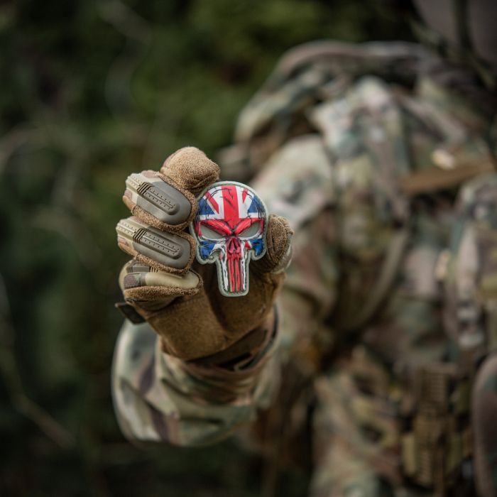 Нашивка Punisher Британія GID