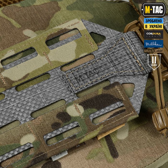 M-Tac плитоноска Cuirass Tiger FAST Elite 2 клас захисту (розмір плити М) Multicam