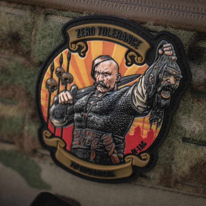 M-Tac нашивка Zero Tolerance PVC Coyote 1