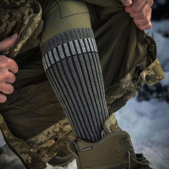 M-Tac шкарпетки Polar Merino 40% Long Black