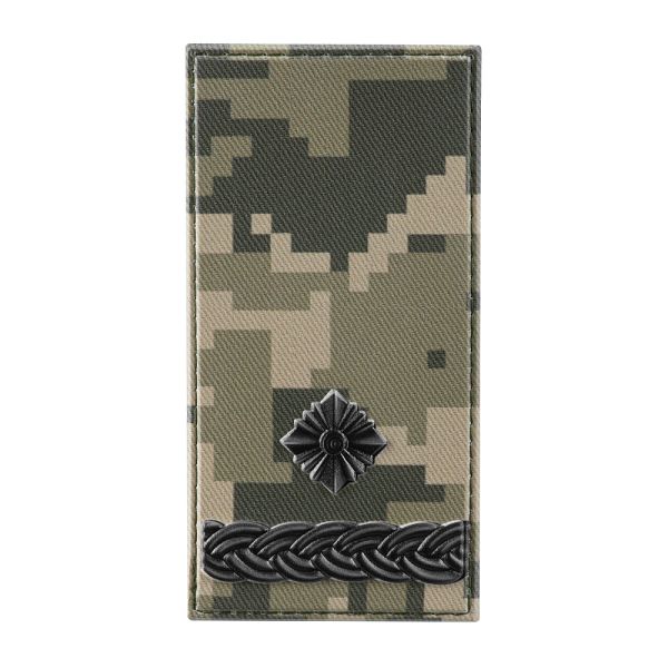 Погон ПВХ об’ємний майор ММ14