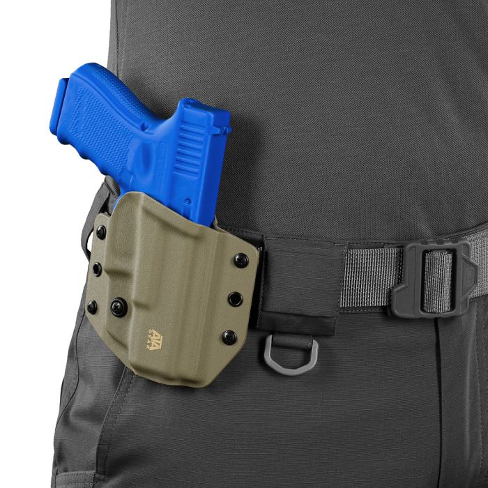 ATA Gear кобура модель Hit Factor ver.1 для зброї Glock - 19/23/19X/45 Flat Dark Earth - Spring правша