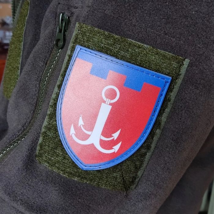 Шеврон ПВХ ТрО 122 бригади ЗСУ Одеса