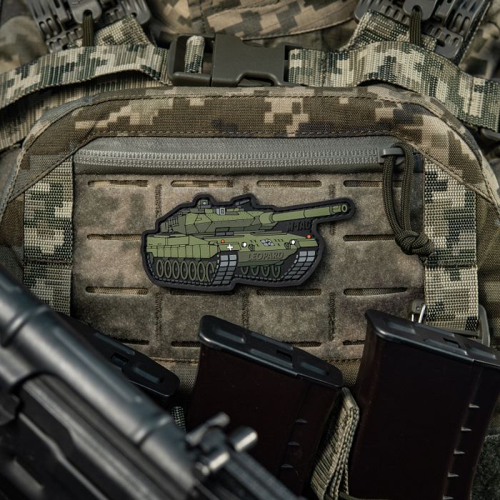 M-Tac нашивка LEOPARD 2 (PVC) Olive
