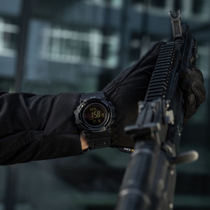 M-Tac годинник тактичний з компасом 2233 Black