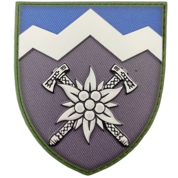 Шеврон ПВХ ЗСУ 10 окрема гірсько-штурмова бригада ОК Захід