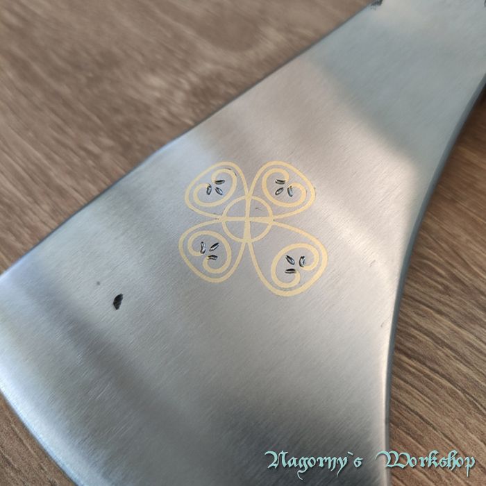 VIP подарунок бойовий чекан з сталі T72