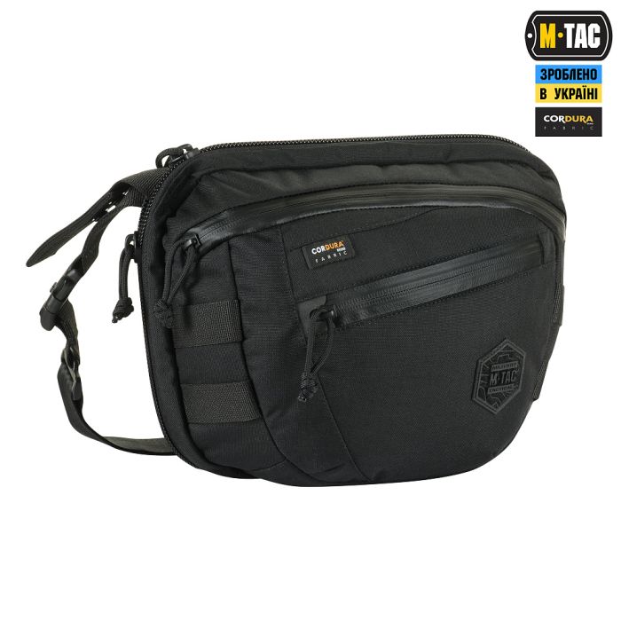 M-Tac сумка Sphaera Hardsling Bag Large Elite Black