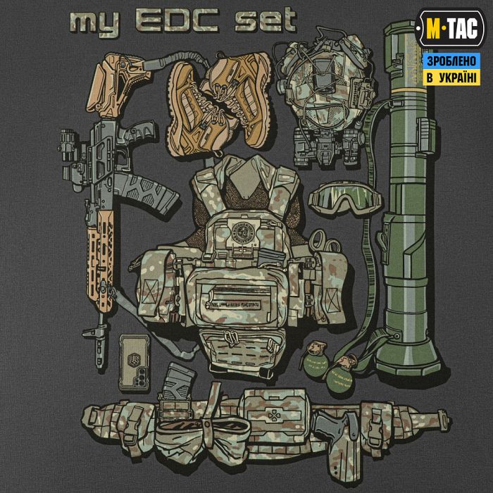 M-Tac футболка My EDC Dark Grey
