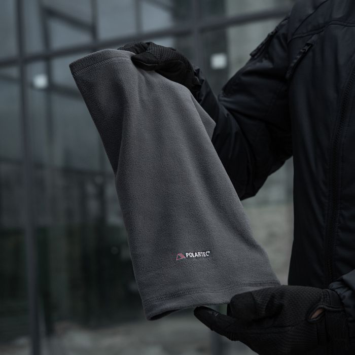 M-Tac шарф-труба довгий Polartec Dark Grey