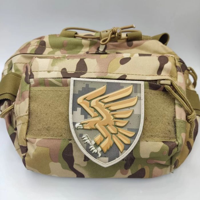 Шеврон ПВХ ЗСУ 95 окремої десантно-штурмової бригади піксель