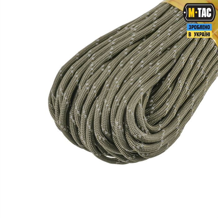 M-Tac паракорд 475 30m Tan Reflective
