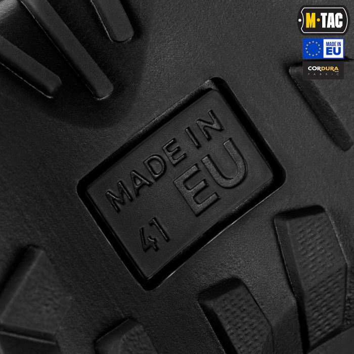 M-Tac кросівки тактичні Combat Black