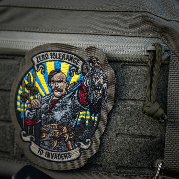 M-Tac нашивка Zero Tolerance (вишивка) Ranger Green