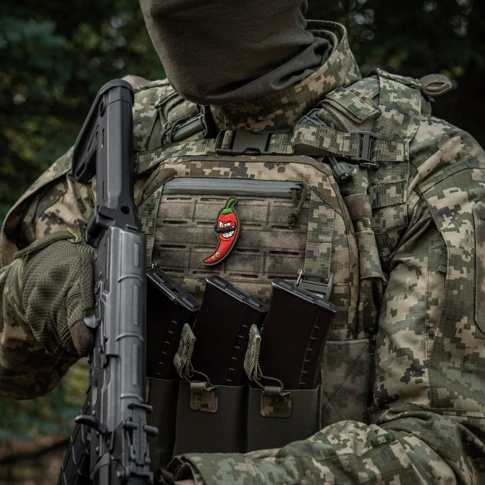 M-Tac нашивка Перчик 3D майор (PVC)