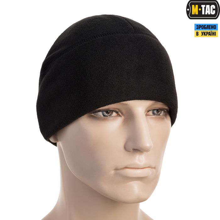 M-Tac шапка Watch Cap фліс Windblock 380 Black