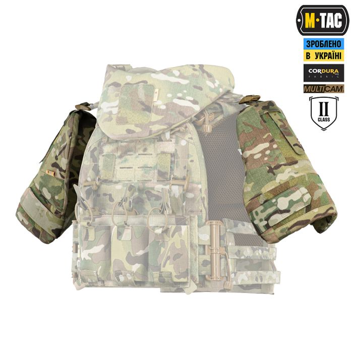 M-Tac плечовий захист з балістичними пакетами 2 клас (FMS) для Cuirass Multicam