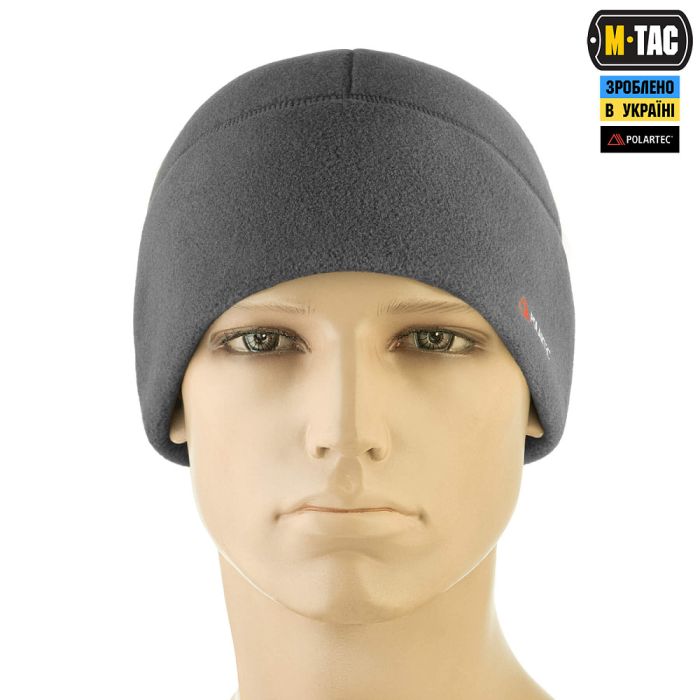 M-Tac шапка Watch Cap Polartec Cold Weather Dark Grey