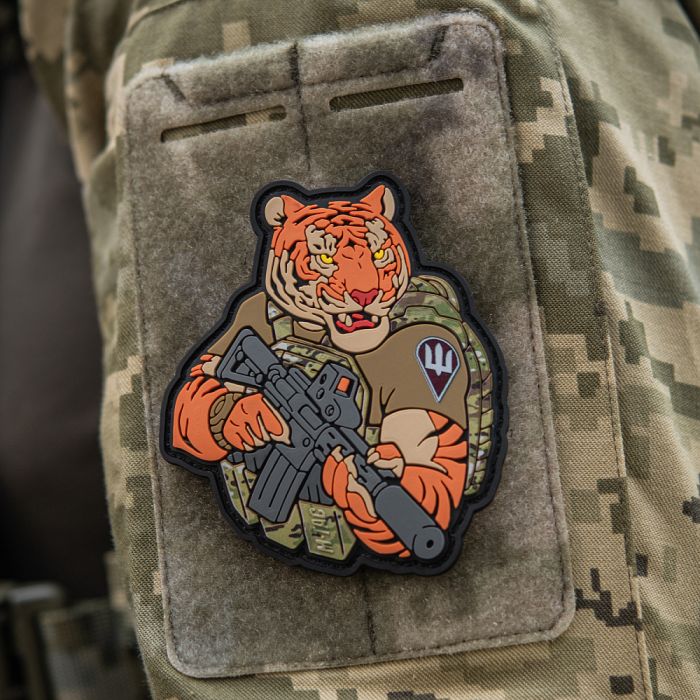 M-Tac нашивка Тигр ДШВ PVC