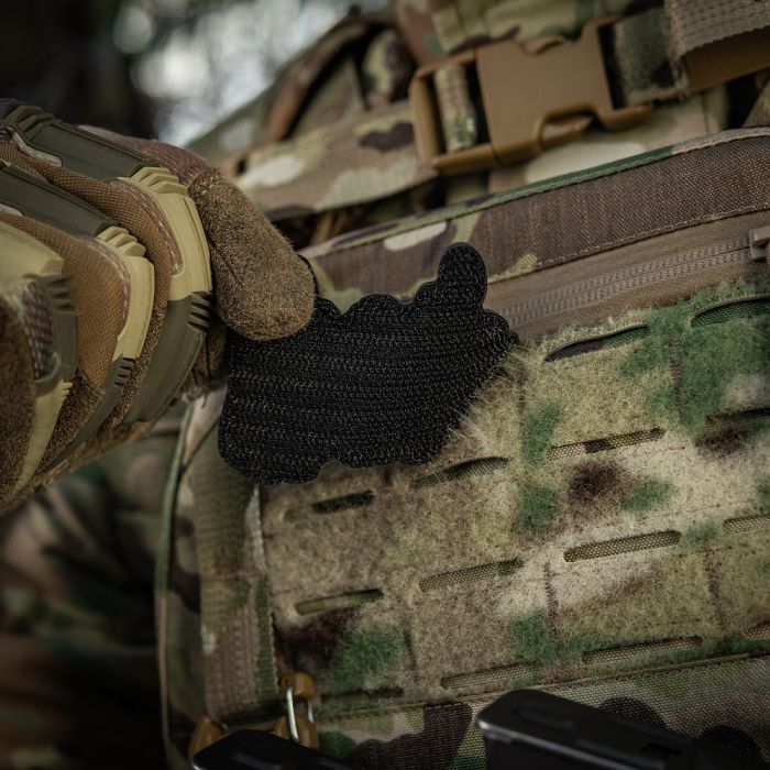 M-Tac нашивка Tactical girl №6 PVC White/Coyote/Olive V2