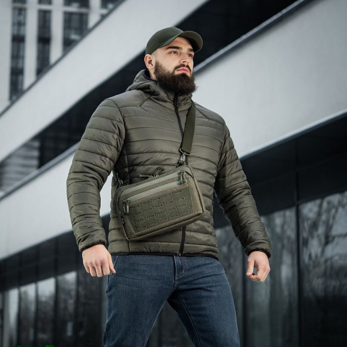 M-Tac сумка Admin Bag Medium Elite з липучкою Hex Ranger Green