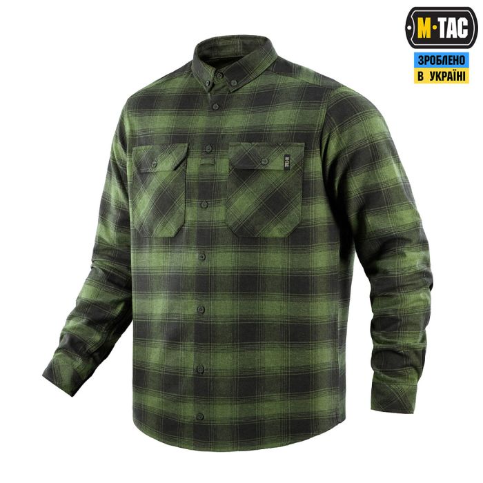 M-Tac сорочка Lumberjack Cotton Shirt Olive/Black