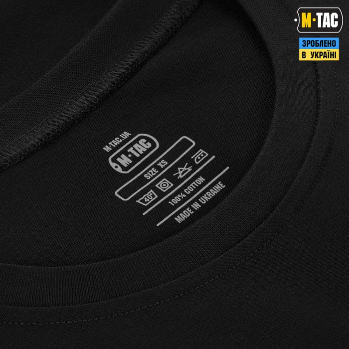 M-Tac футболка Cotton HARD Black