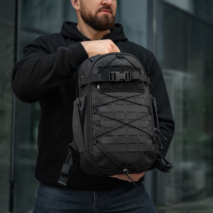 M-Tac рюкзак Sturm з ергономічними лямками Elite Black