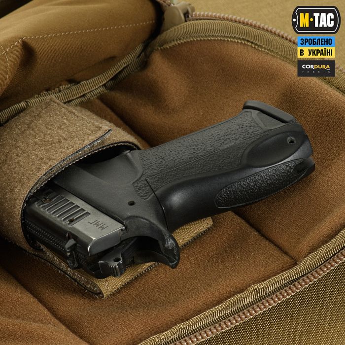 M-Tac сумка Sphaera Hardsling Bag Large з липучкою Elite Multicam